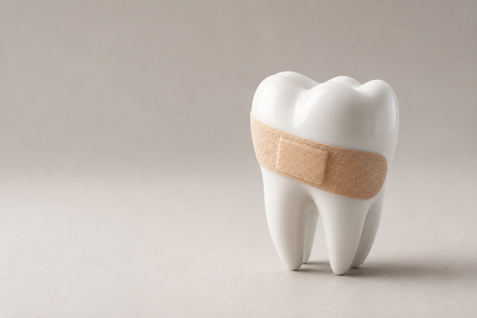 Dentist evaluating whether a cracked tooth can heal on its own in Whittier CA