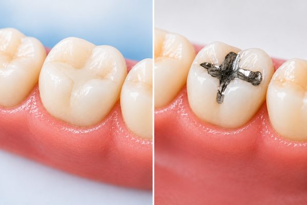 Tooth Colored Fillings Vs Silver Fillings